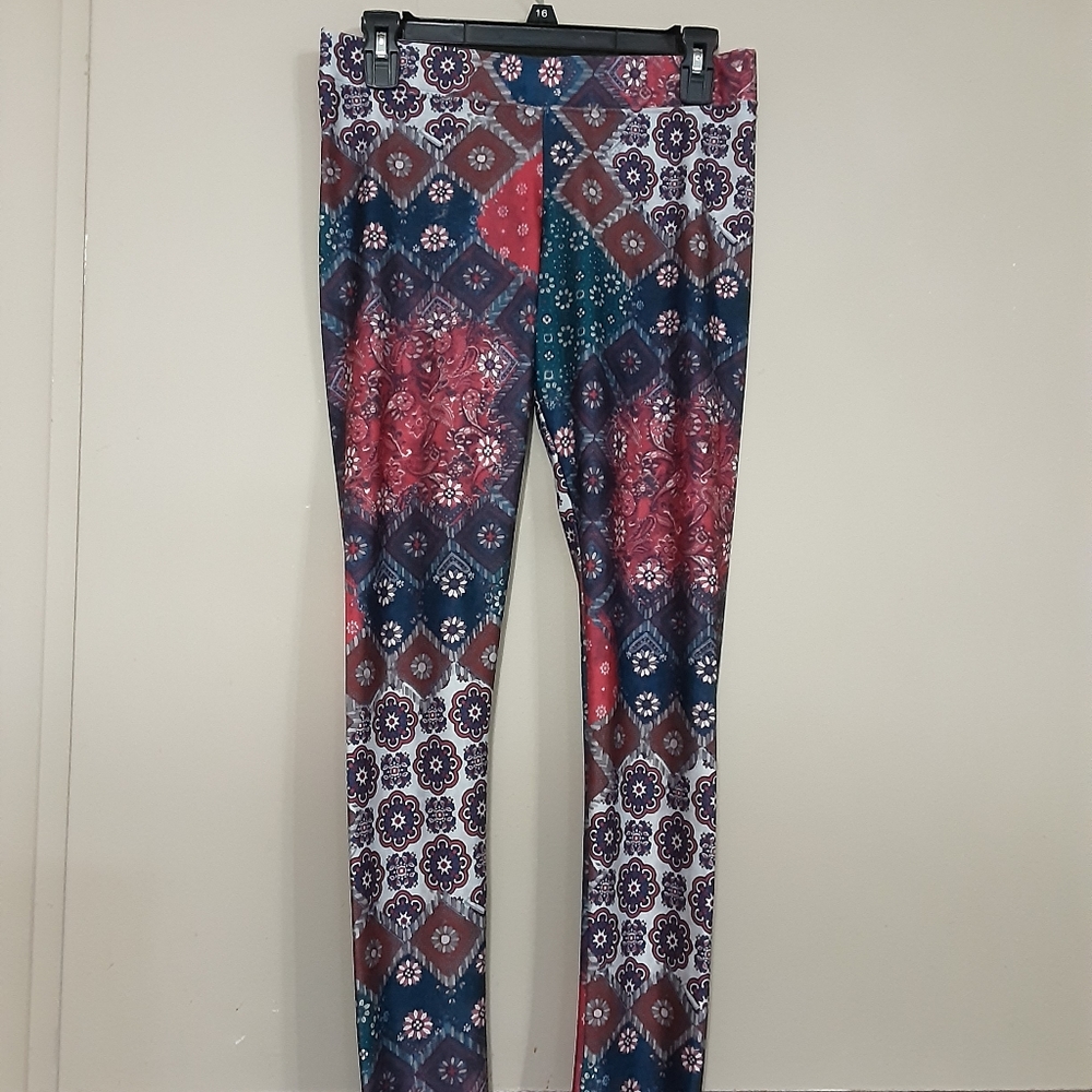American Eagle 🌞22 Outfitters Women's Leggings Sz M Preowned Good Condition